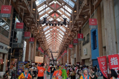 第70回よさこい祭り（はりまや橋競演場）2023_08_11