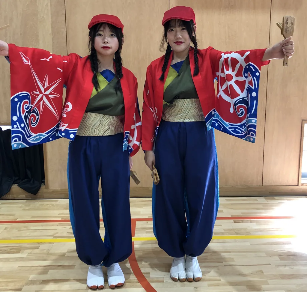 よさこい亀へんデザイン 衣装赤青 衣装（すべて表示） | 柏紅塾